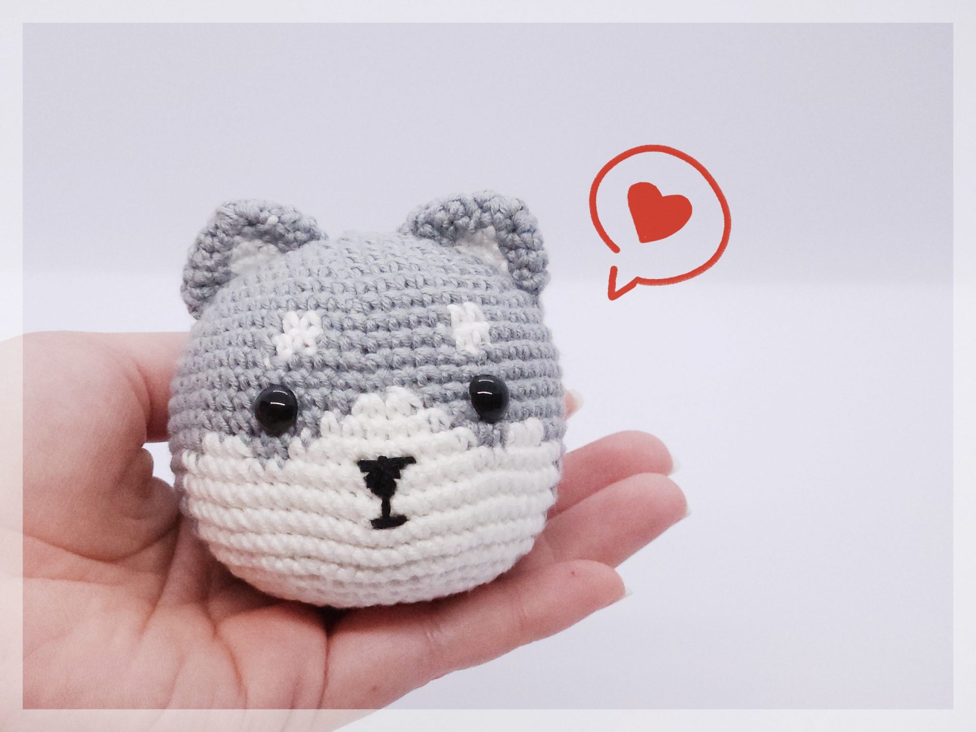 amigurumi shiba dog